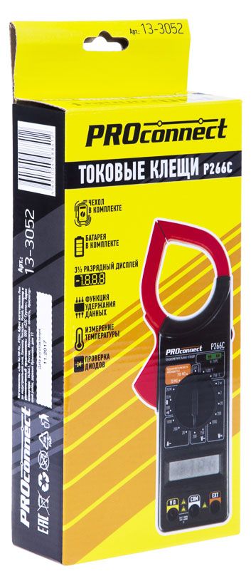 PROconnect Токовые клещи PROconnect P266C