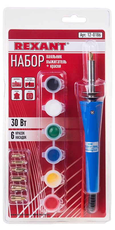 Rexant Набор Rexant выжигатель паяльник + краски
