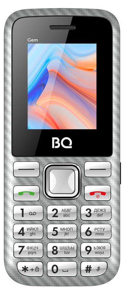 BQ Мобильный телефон BQ 1860 Gem серый, 1,77''