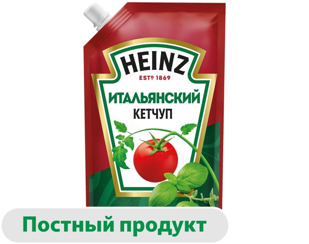 Heinz Кетчуп томатный Heinz Итальянский, 320 мл