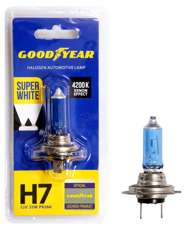 Goodyear Лампа галогенная автомобильная Goodyear Н7 12V 55W PX2