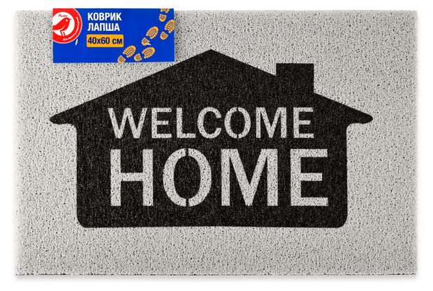 Коврик лапша АШАН Красная птица, 40х60 см