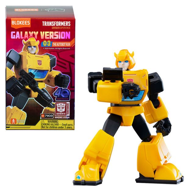 Blokees Конструктор-фигурка Blokees Галакси The Autobot Run Трансформер, 1 шт в ассортименте