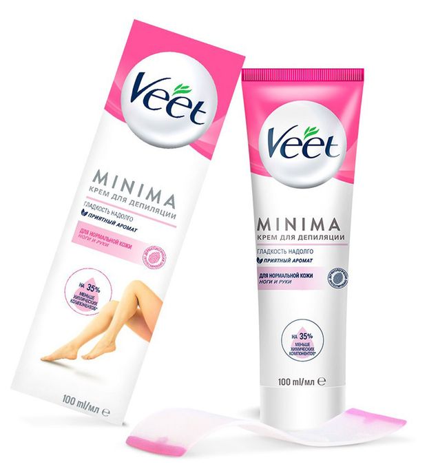 Veet Крем для депиляции Veet молочко лотоса и жасмин для нормальной кожи, 100 мл