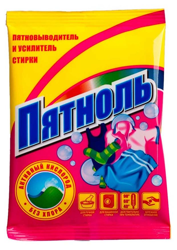 Пятноль Пятновыводитель и усилитель стирки Селена Пятноль, 90 г