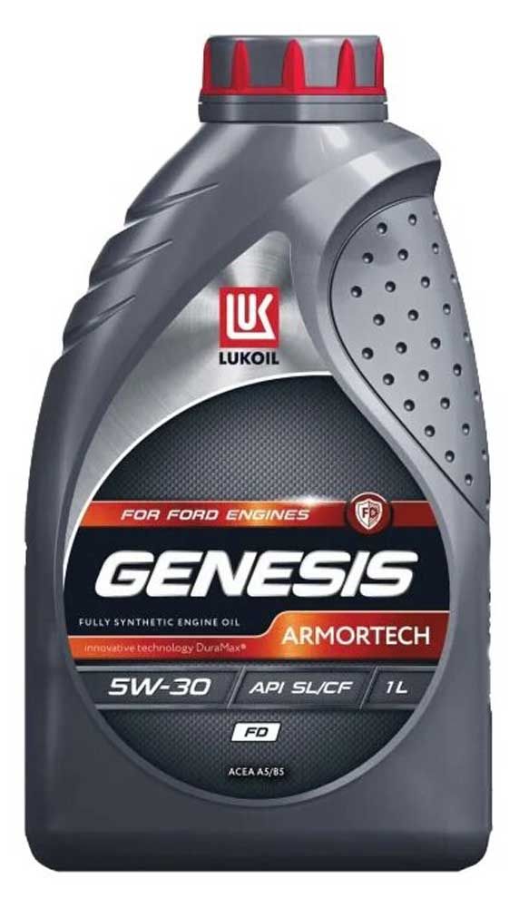 Лукойл Масло моторное Лукойл Genesis Armortech 5W-30 синтетическое, 1 л