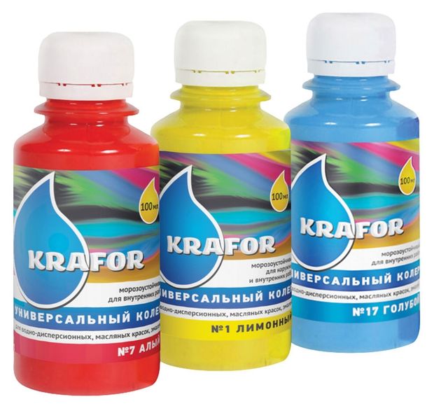 Крафор Колер универсальный Krafor Голубой, 100 мл