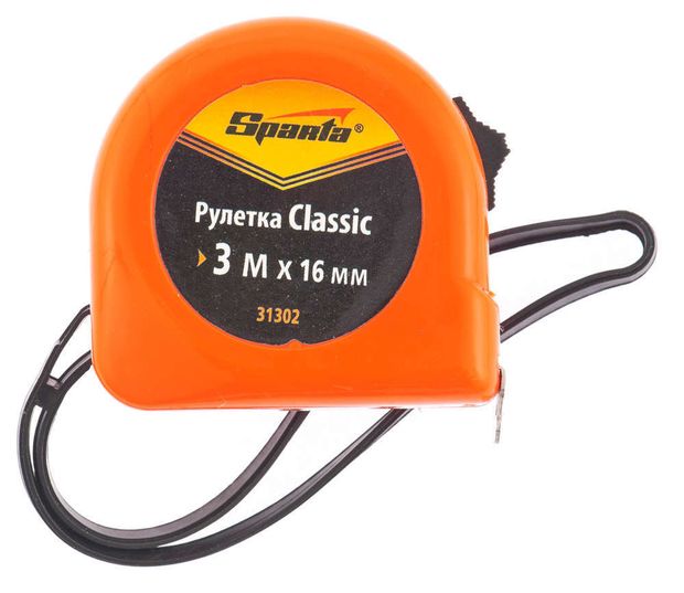 Sparta Рулетка Sparta Classic, 3 м x 16 мм