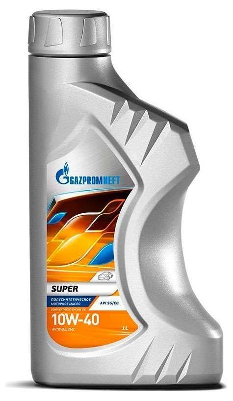 Gazpromneft Масло моторное Gazpromneft Super 10W40 API SG/CD полусинтетическое, 1 л