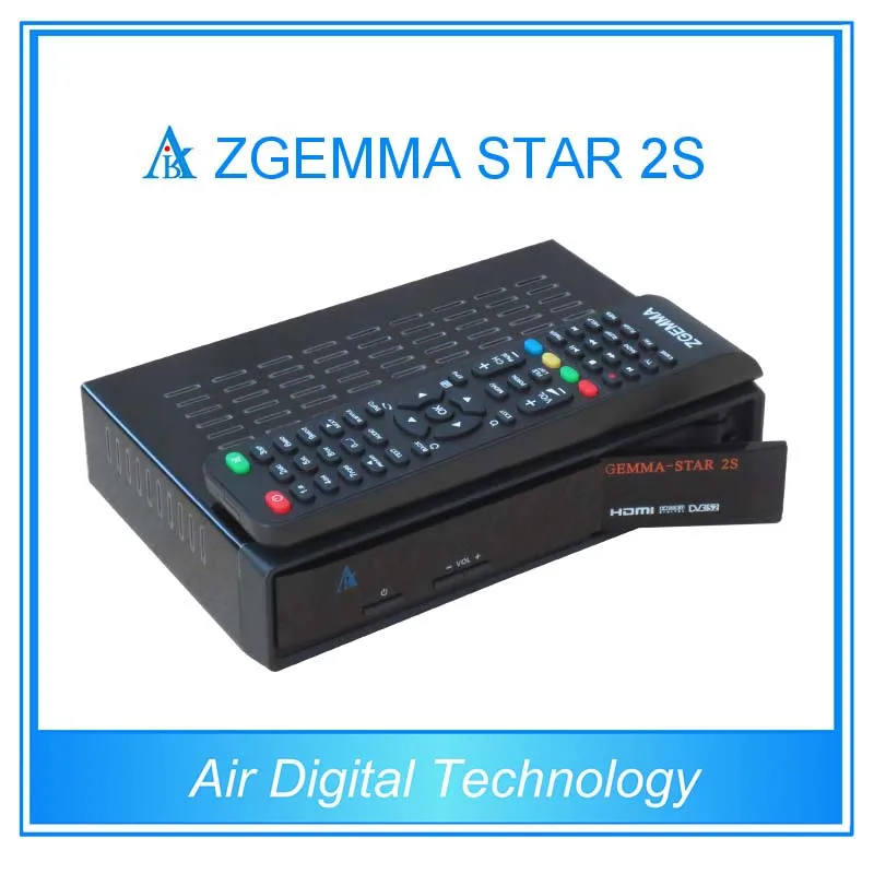 ZGEMMA STAR 2S сдвоенный DVB-S2 CPU 750MHz спутниковый ресивер свободный бокс