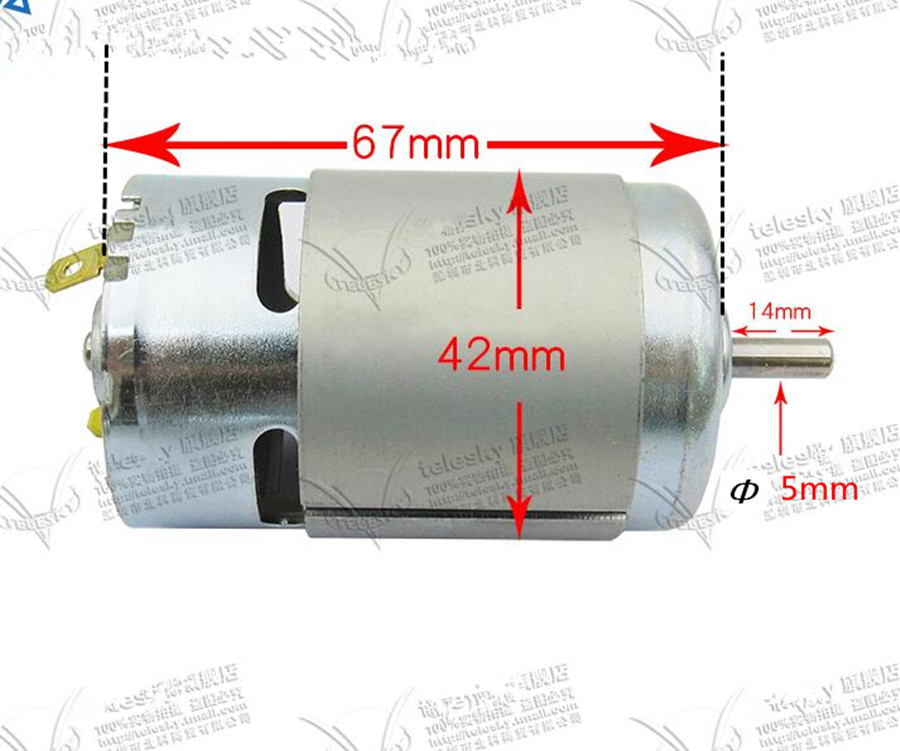 775 6-20V 12V 14.4V 18V 20V Motor for RS-775WC-9013 Large torque for BOSCH MAKITA HITACHI RYOBI Milwaukee METABO HILTI Saw DI
