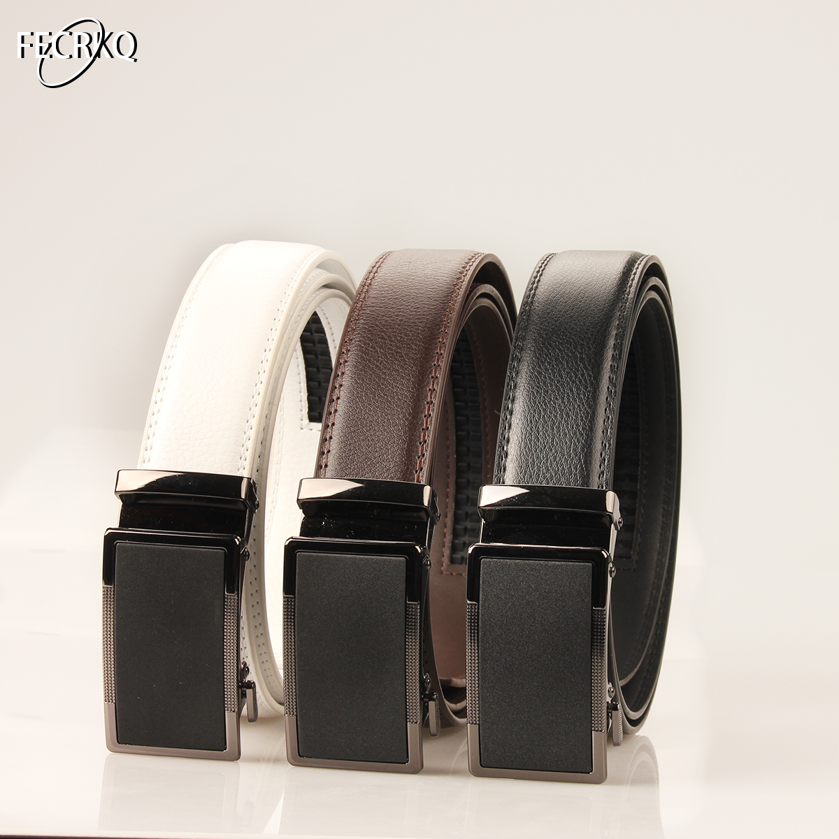 Luxury Brand Belt Men's Belts Quality Genuine Business casual denim universal belts For Men belt Metal Automatic Buckle реме