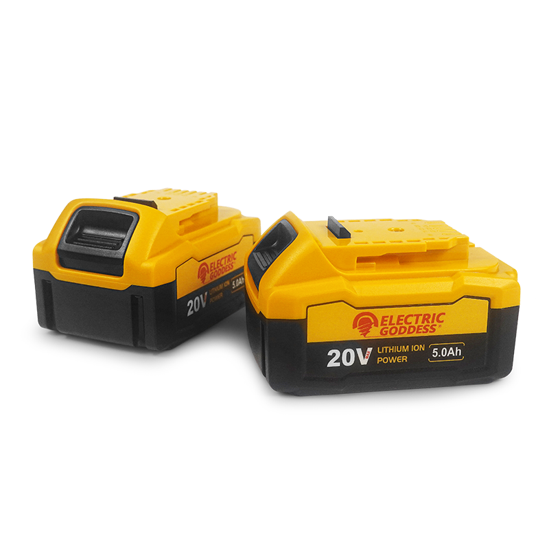Electric Goddess Lithium Battery 20V 5.0ah Replacement Rechargeable Lithium Battery ﻿For Dewalt Power Tool