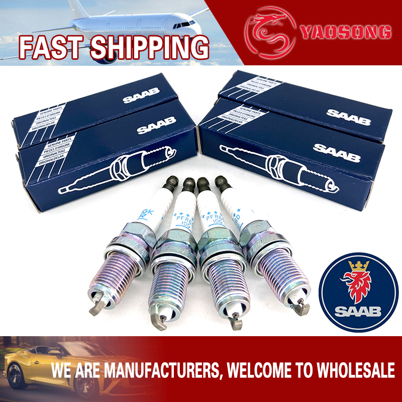 FOR SAAB 93 9-3 9-3X 1.8T 2.0T spark plug Spark Plugs B207 All petrol Models 2003-2011 55571391 NGK PFR6D10G H6T60271 127877