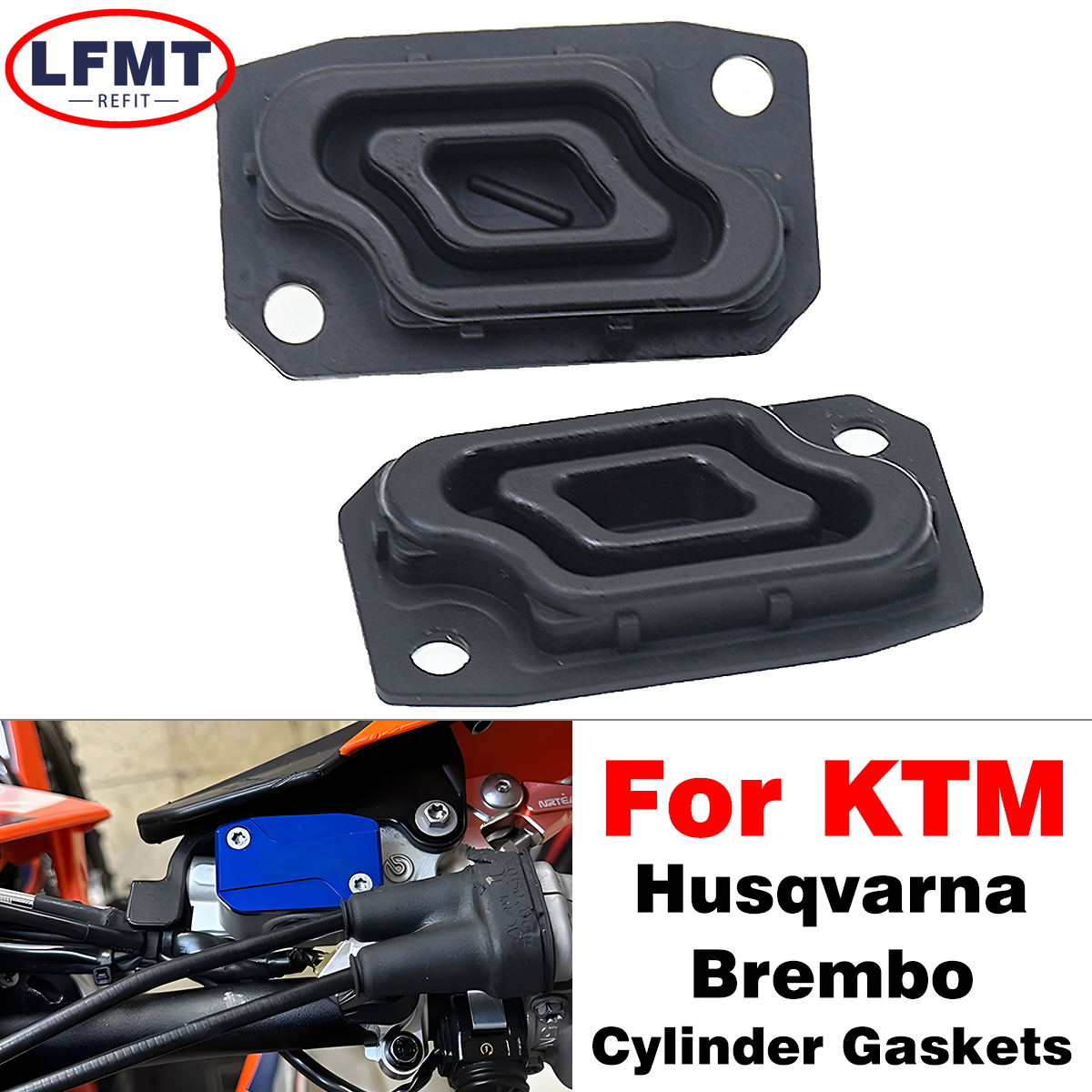 For Brembo Front Brake Clutch Master Cylinder Gaskets For KTM XC XC-W XCF SX SXF EXC EXCF TPI 6 Day 125 150 250 300 350 450 5