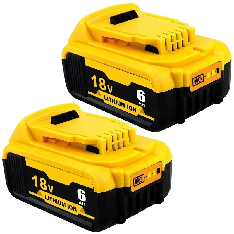 6.0Ah 18V Replacement for Dewalt 20V MAX Power Tools DCB180 DCB185 DCB184 DCB200 DCB203 DCB181 Rechargeable Lithium-ion Batte