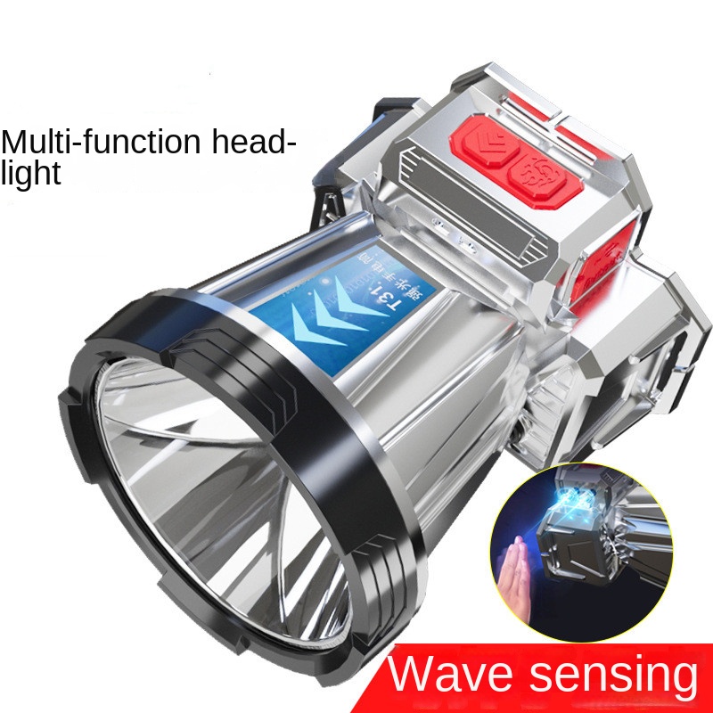 Strong Light Head-Mounted Rechargeable Miner's Lamp Outdoor Night Fishing Lamp Emergency Sensor Headlamp Sofirn Фонарь Налобн