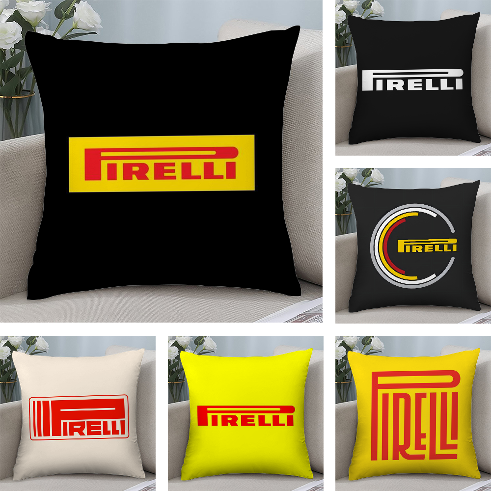 Trend P-Pirelli Pillow Case Short Plush Pillow Covers Sofa Decorative Gift Home Double-sided Printing Cushion Cover