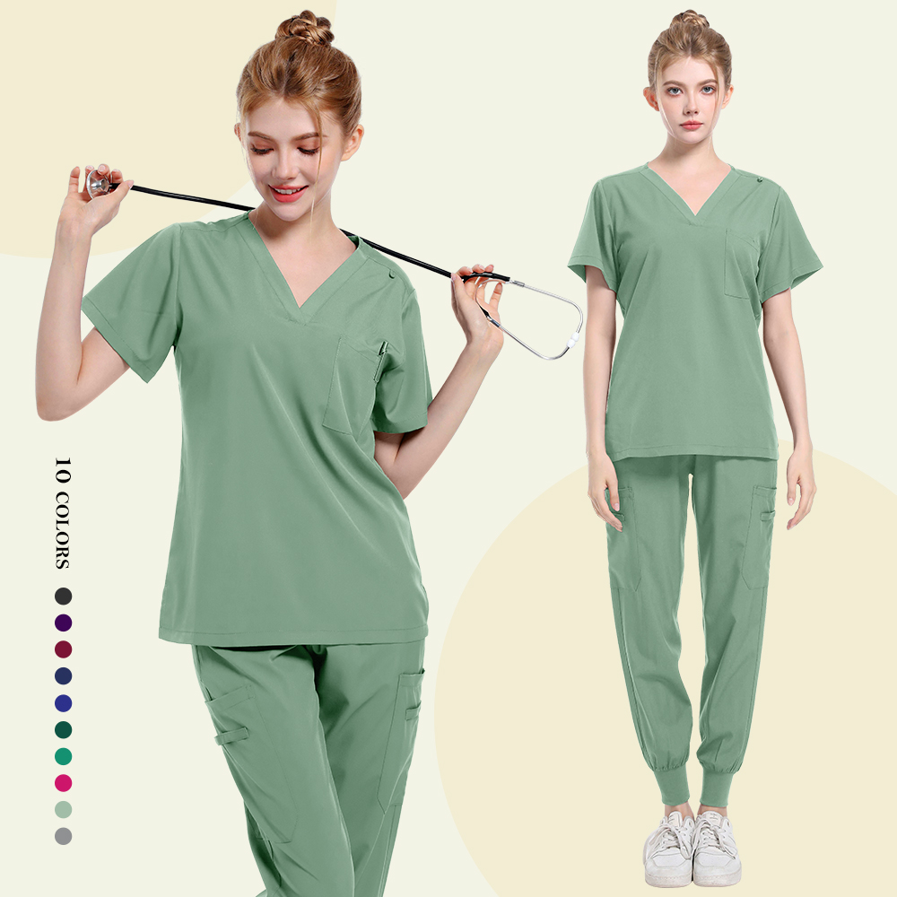 High Quality Scrub Uniform Jogging Pant Pet Grooming Doctor Work Clothes Health Care Medical School Accessories Nursing Workw