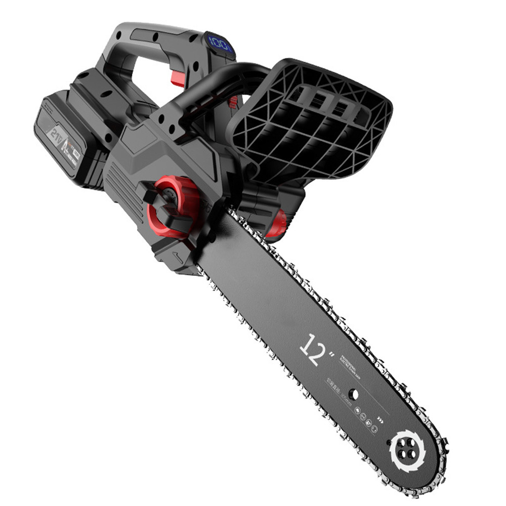 Brushless Lithium Battery Chain Saw 12-Inch Logging Chain Saw Motosierra Electrica Batería 전기톱 Пила Аккумуляторная Цепная 엔진톱
