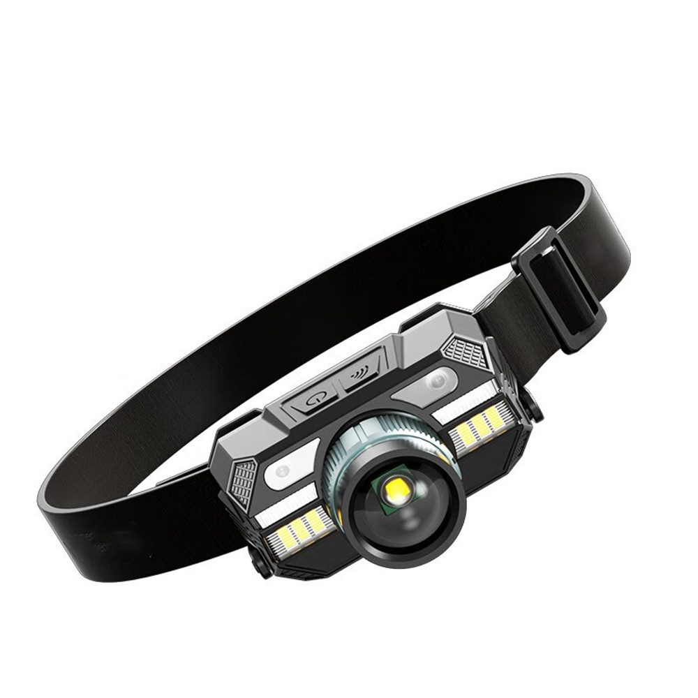 Induction Headlight Strong Light Head-Mounted Led Long-Lasting Outdoor Ultra-Bright Miner's Lamp Фонарь Налобный Налобный Фон