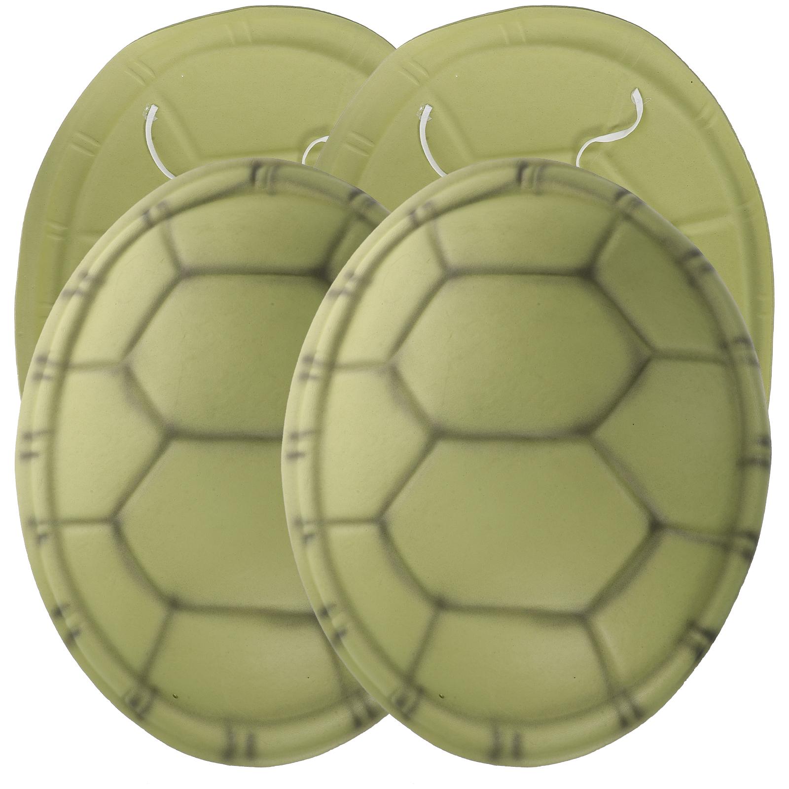4 Pcs Shell Props EVA Costume Fake Turtle Shell Accessories for Kids Halloween Party Cosplay DIY Decorations Fun
