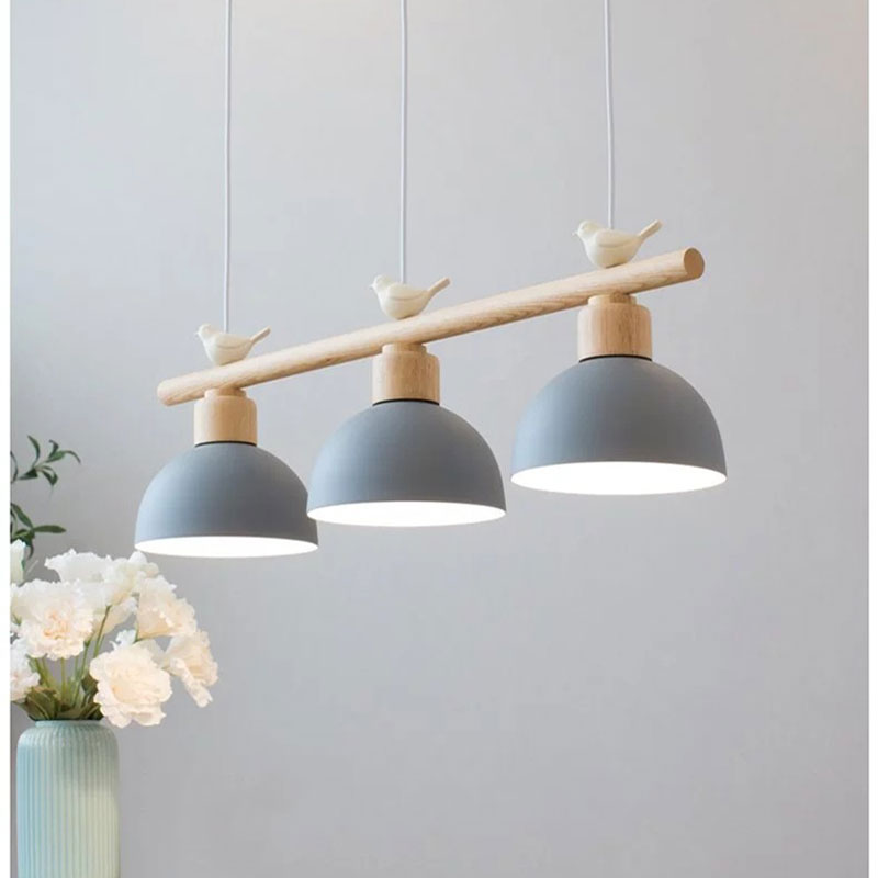 Modern Restaurant Bird Pendant Lamp Nordic Living Room Kitchen Corridor Bar люстра потолочная droplight