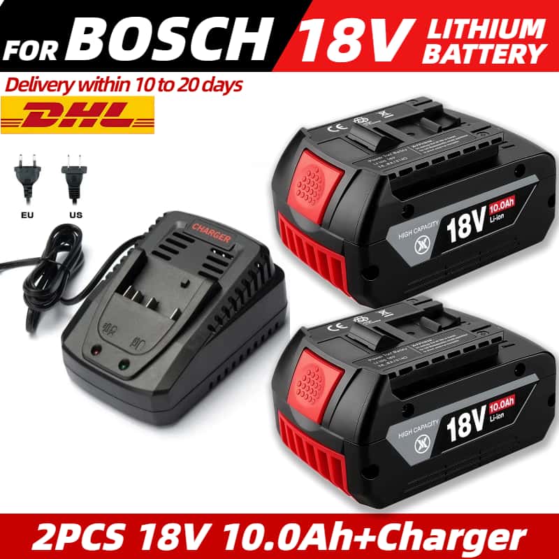 For BOSCH 18v battery BAT609 BAT610 For Bosch 18V Professional tools Li-ion Battery Drill Battery GBA18V GSR18V BAT618 BAT619