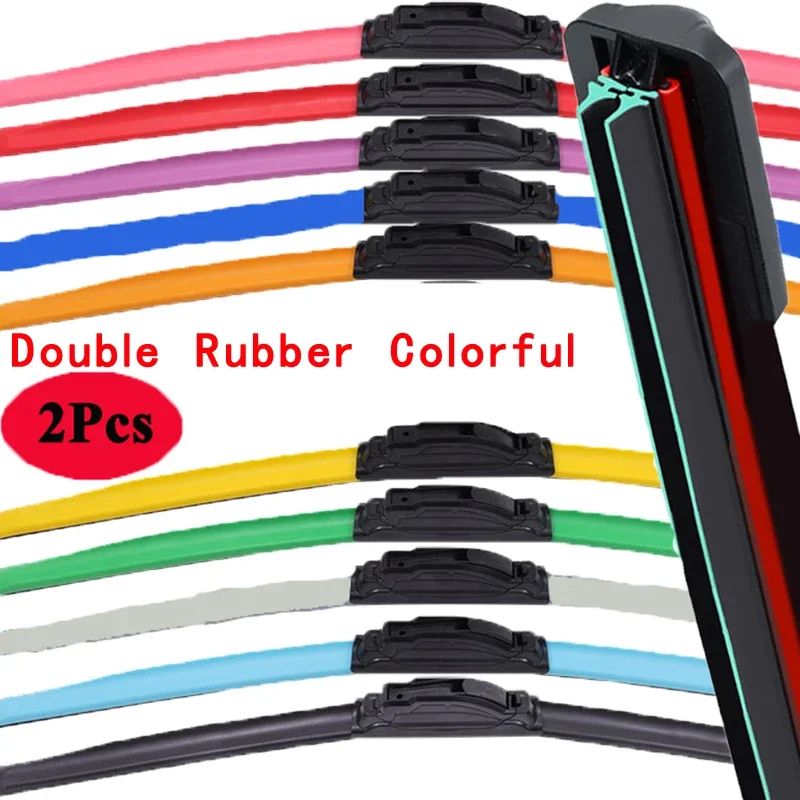 For Toyota Etios Liva NGK NUK Hatchback Sedan 2010 2011 2012 2013 2014 2015 2018 2019 2020 Double Rubber Car Window Wiper Bla