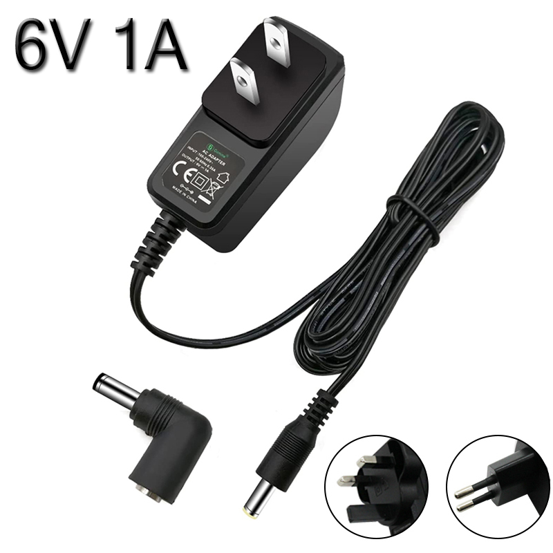 6V Power AC Adapter for Omron Healthcare Upper Arm Blood Pressure Monitor 5 7 10 Series AT&T Vtech Cordless Phone Charger DC 