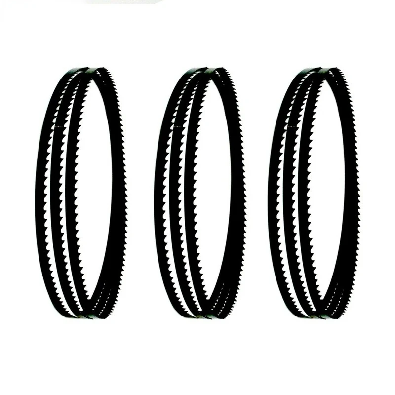 1510x9.35x0.5mm Bandsaw Blade 3 4 6 10 14 TPI 59.5 Inch Carbon Band Saw Blades for Bosch Woodworking Tools 3pcs