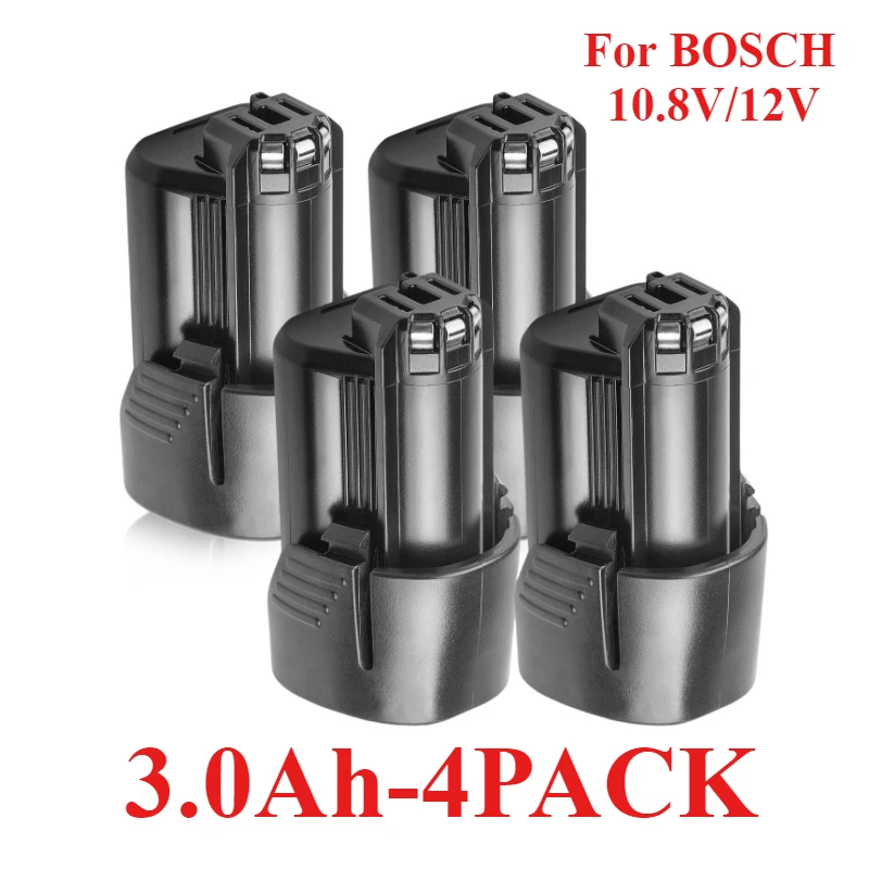 12V Bosch 3000mAh BAT411 Replacement Battery Bosch 12V Battery for BOSCH BAT412A BAT413A D-70745GOP 2607336013 2607336014 PS2