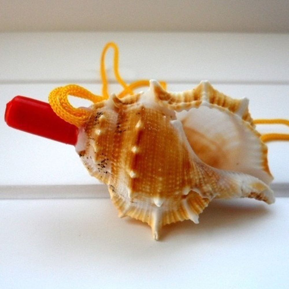 Accessories Necklace Tourism Shipping Children Horn Kids Pendant Shell Conch Whistle Gift Toys Survival Tool
