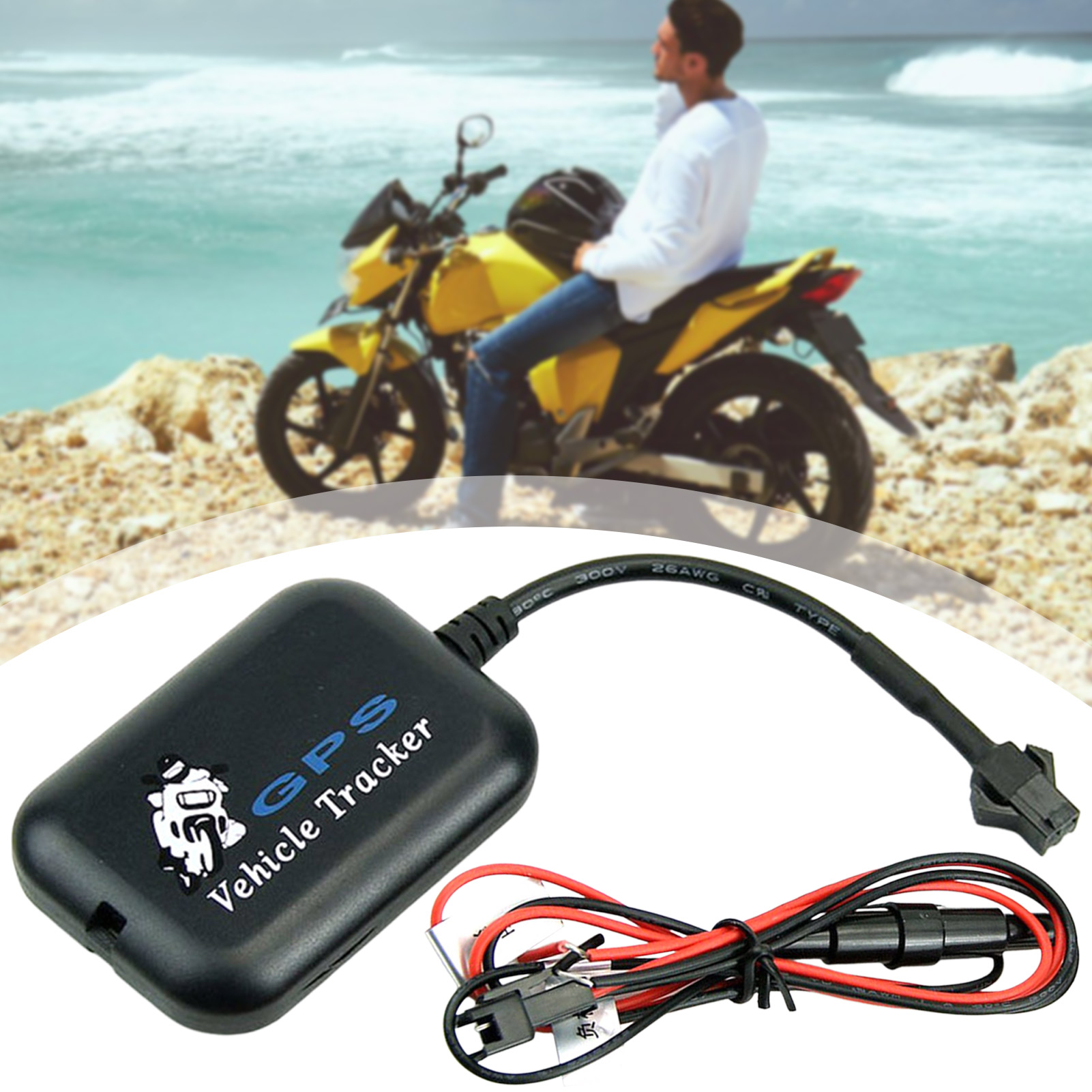 Motorcycle GPS Tracker Locator GSM GPRS Mini Device Anti Theft APP Tracking For Truck Bicycle Vehicle Autotruck Car Accessori
