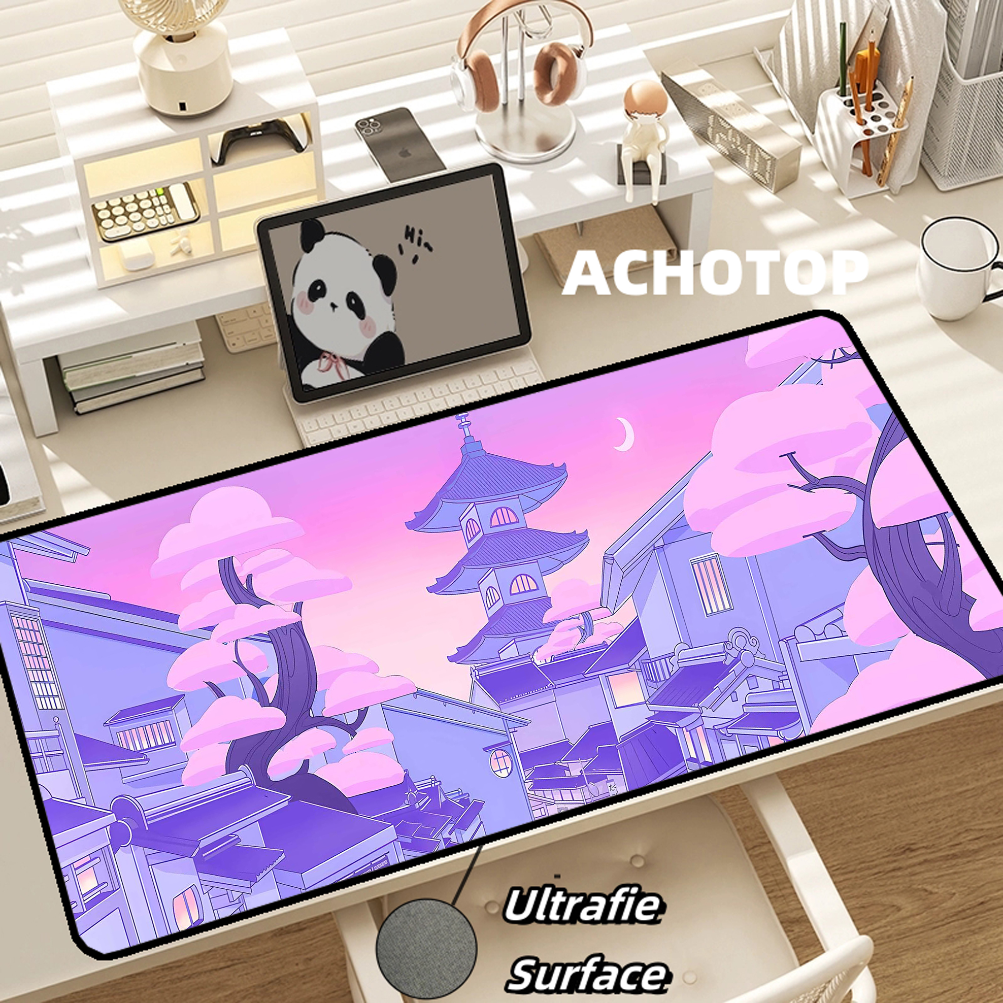 Ultrafine Surface Moon landscape Mouse Pad Gaming Mouse Mat Gamer Large Mousepad Game Desk Pads Rubber коврик Keyboard Mats