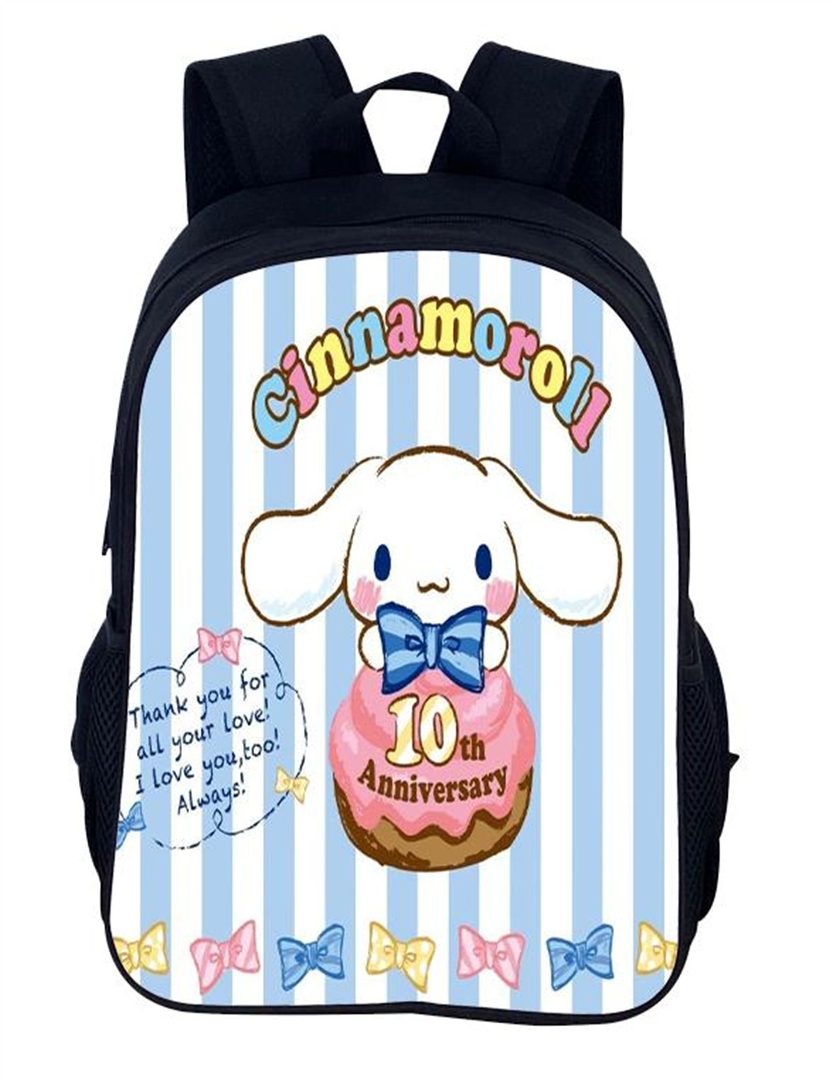 Cinnamoroll Water Proof School Backpack,Little Children Lightweight Bookbag Cartoon Cute Rucksack