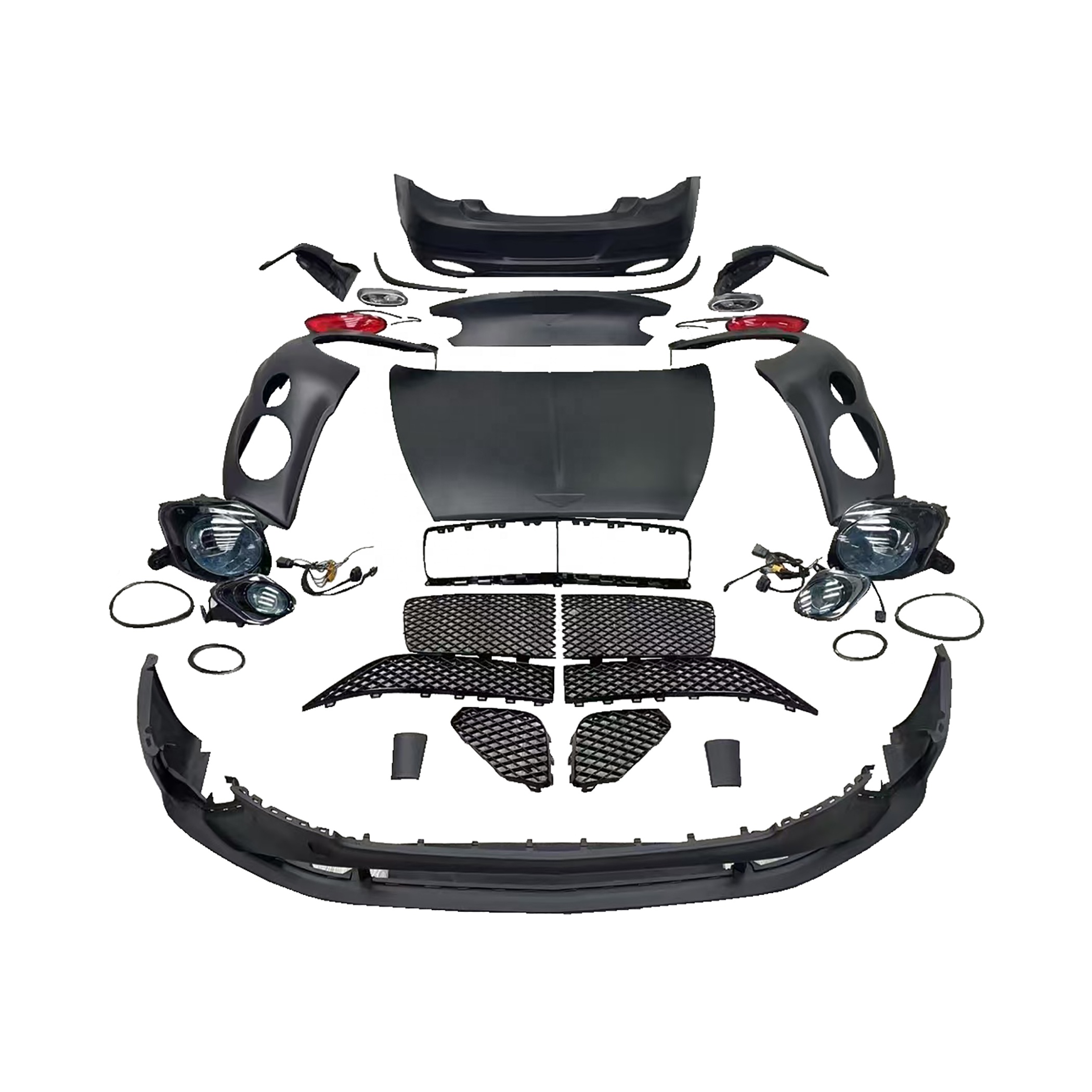 Revise Z-ART 2024 GT Upgrade Body Kit For Bentley GT Facelift Body Kit For Continental GT 2005-2017 Old To New Kit
