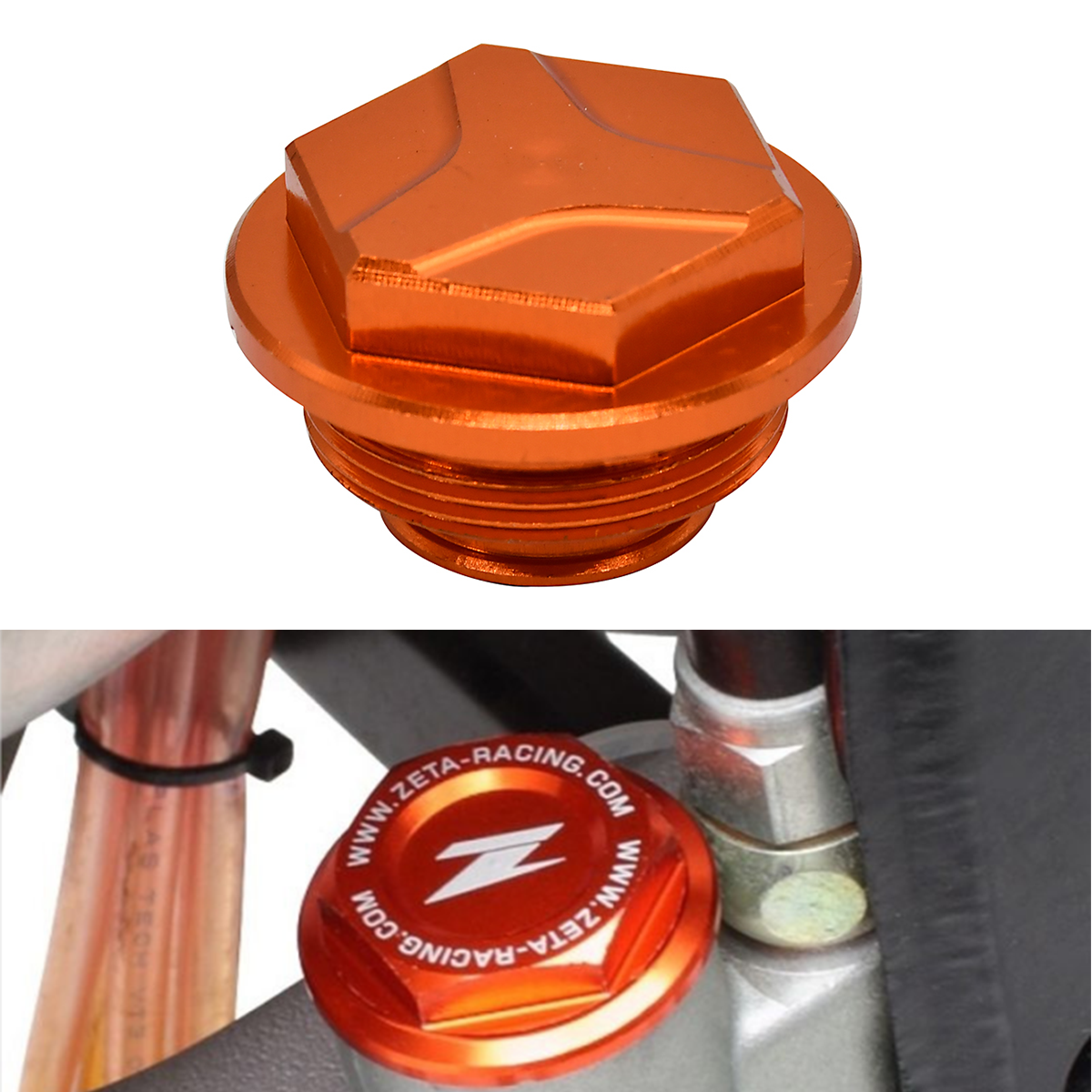 For KTM SX SXF XC XCF XCW XCFW EXC EXCF SMR BREMBO 2004-2022 CNC Rear Hydraulic Brake Master Cylinder Pump Fluid Reservoir Ca