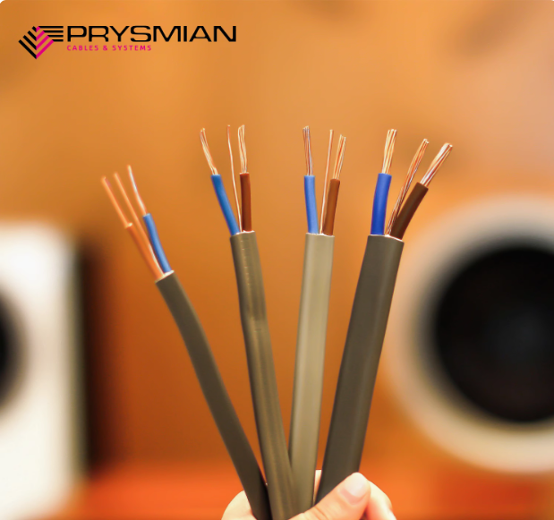1 meter 100% UK original PRYSMIAN Pirelli 2-10 square ultra pure copper wall power line free shipping