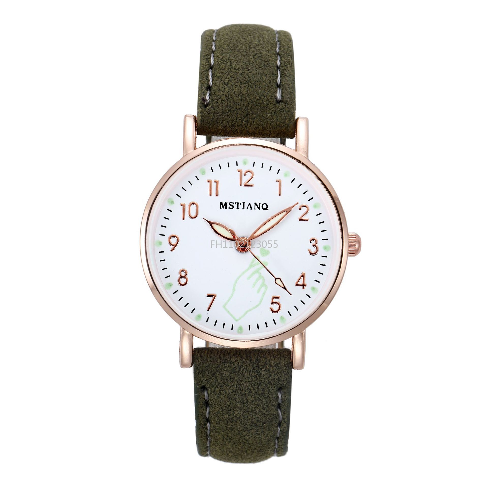 New Exquisite and Practical Ladies Luminous Retro Female Watch Belt Quartz Modern Minimalist Watch Часы Женские