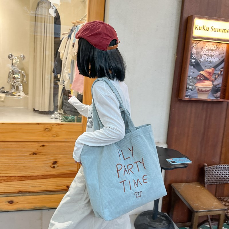 Korean Ins Style Handbag Lazy and Simple Tote Bag Letter Casual 2024 Autumn and Winter New Large Capacity Women's Bag Сумка