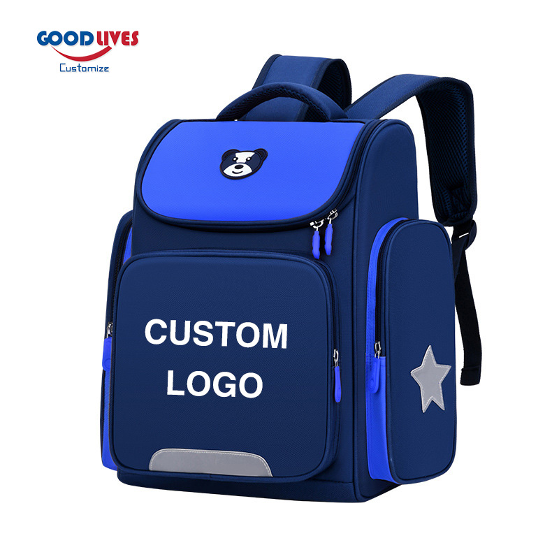 Pupil Schoolbag Grade 1-6 Primary Children Backpack Custom Logo Backpacks Kids Elementary School Bags Gift рюкзак школьный