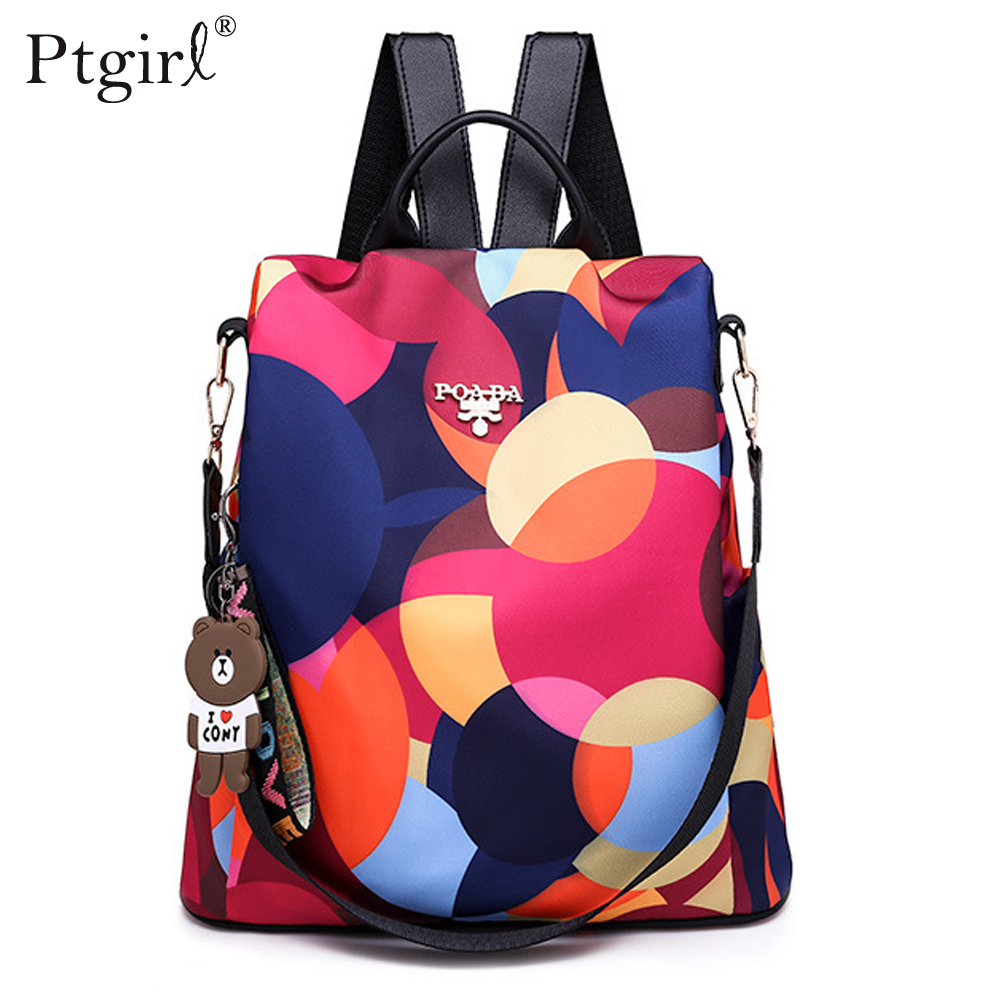 Oxford Waterproof 2025 Color pink Women Backpack Fashion Anti-theft Backpacks 2024 Large Capacity laptop backpack женский рюк