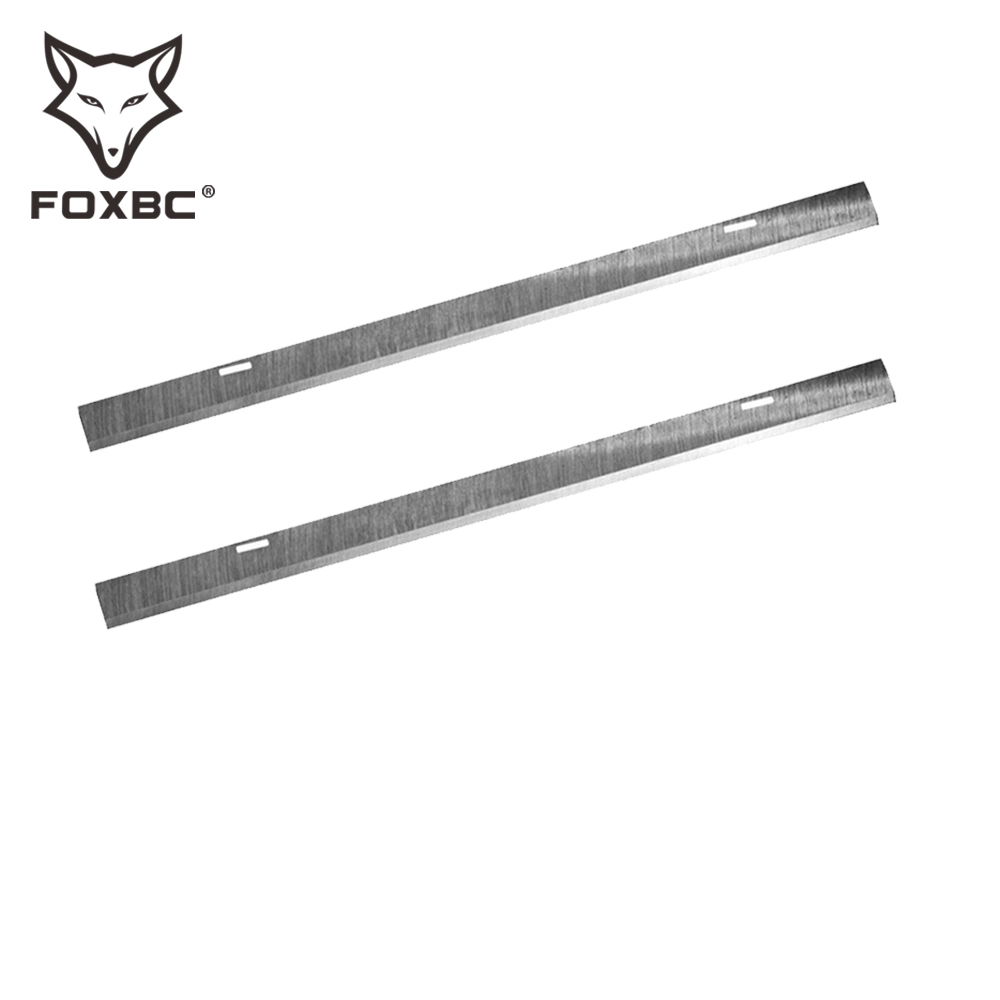 FOXBC 319mm Planer Blades DE7330 for DeWalt DW733 Type2 for Woodworking - SET OF 2