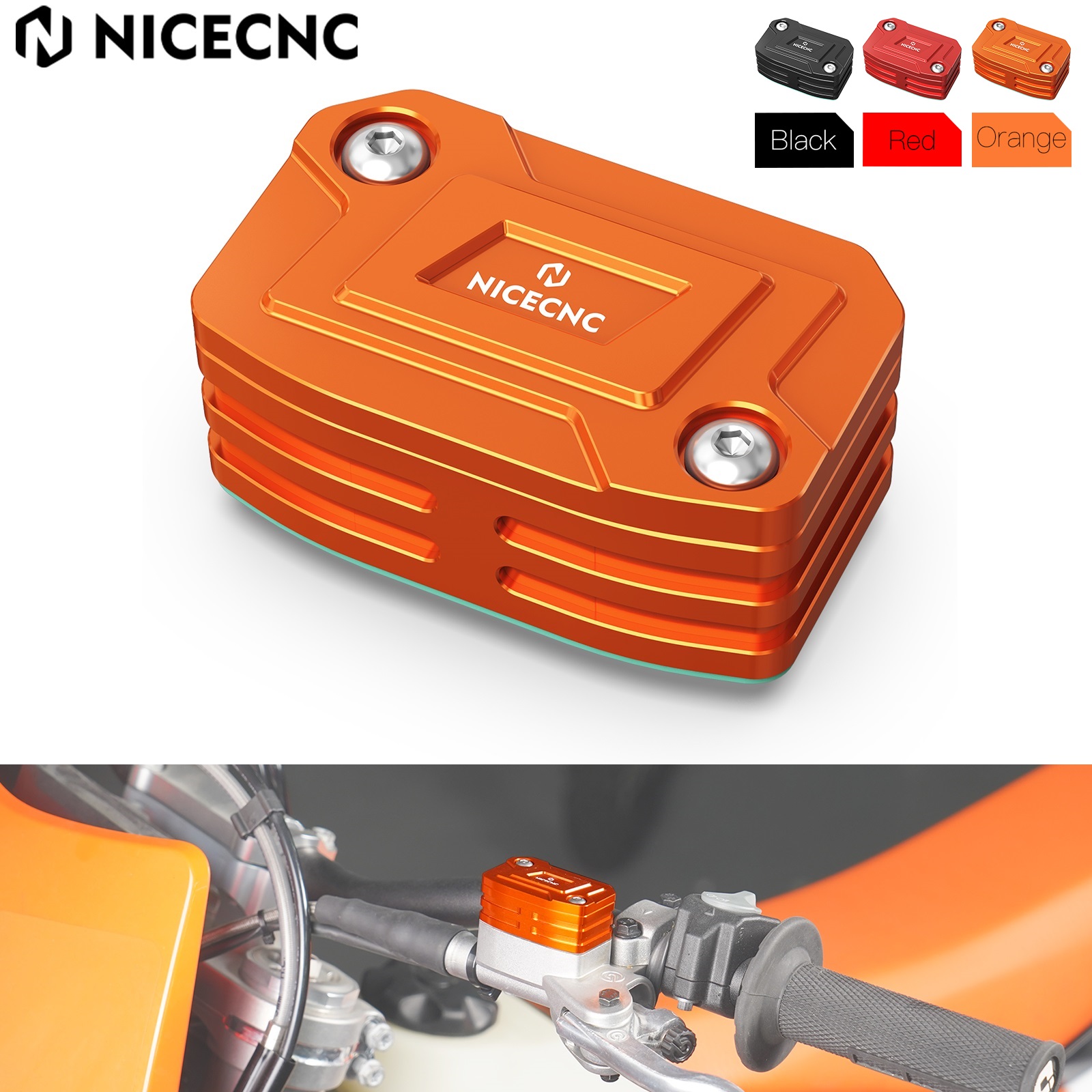 For KTM EXC 300 TPi Six Days 2006-2024 EXC-F 350 SX 125 SXF 450 CNC Brembo Clutch Brake Master Cylinder Fluid Oil Reservoir C