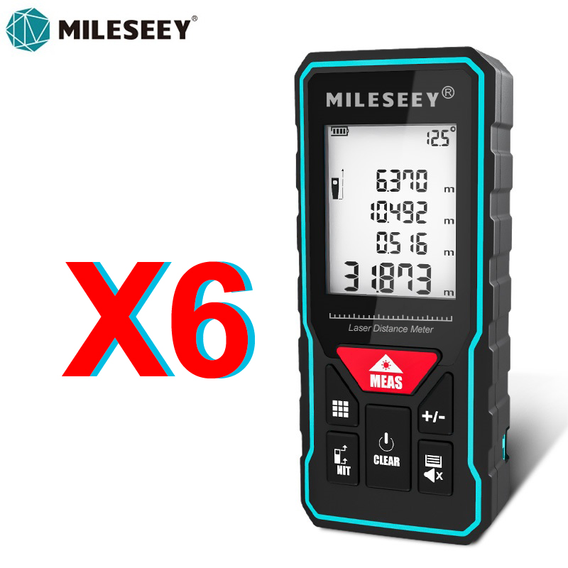 Mileseey Laser Rangefinder X5 лазерная рулетка Laser finder Digital Laser Distance Meter Laser Meter Laser Tape Measure