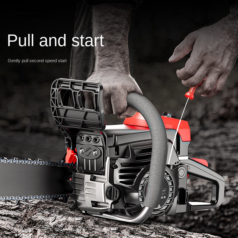 Chain Saw Record High Power Industrial Saw Handheld Tree Cutting Machine Tronçonneuse Thermique Holzfforma Бензопила