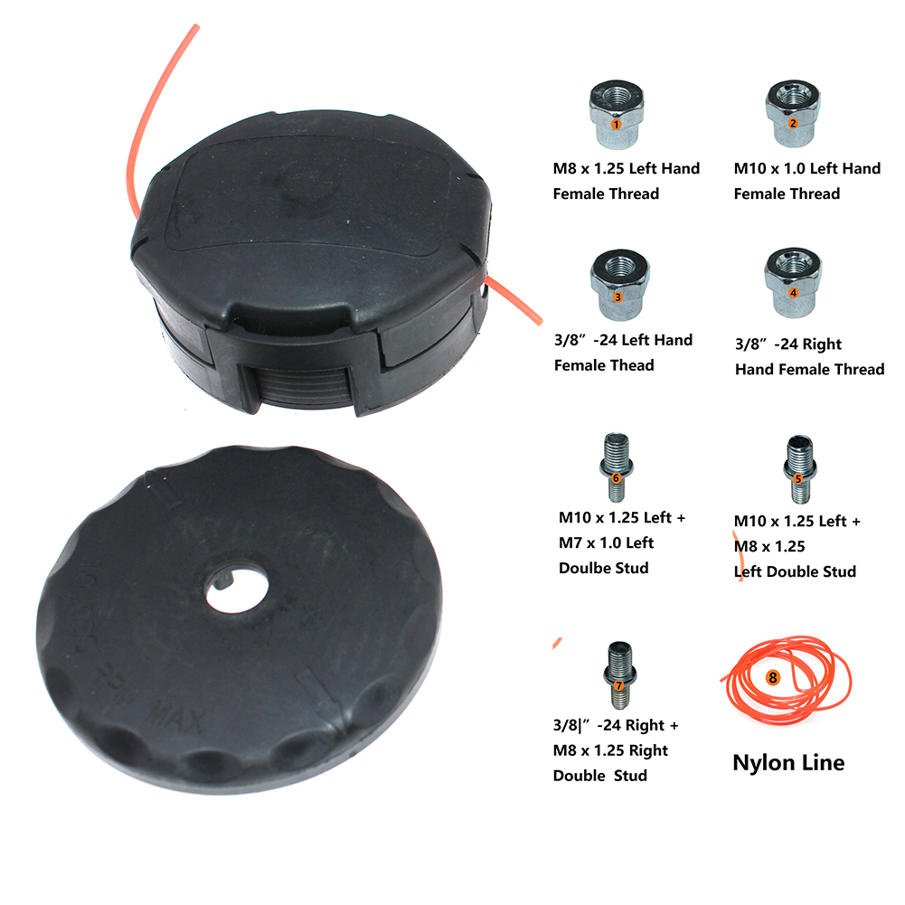 Trimmer Head For Tanaka Hitachi Metabo TBC-210 TBC-225 TBC-230 TBC-240 TBC-245 TBC-255 TBC-260 TBC-270 TBC-280 TBC-340 TBC-35