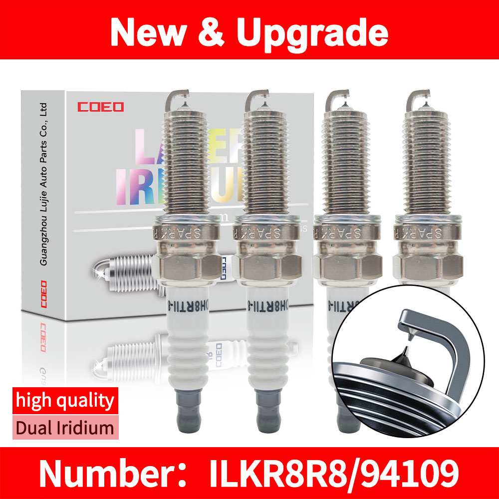 For NGK Dual lridium Spark Plugs ILKR8R8 94109 for CHANGAN CX70 CS55 CS75 CS85 EADO RAETON LINMA COSMOS X7 2023 2022 2021 202