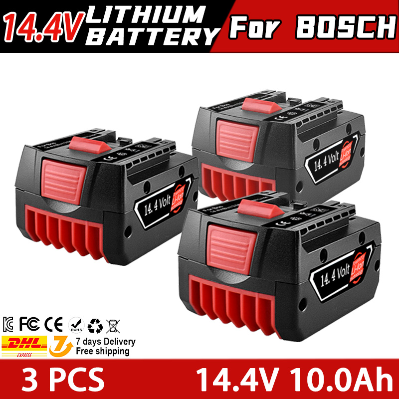 Original Rechargeable Battery for Bosch Power tool 14.4V 6.0Ah for GBH GDR GSR DDS180 BAT614G (KC) Replacement Li-ion Battery